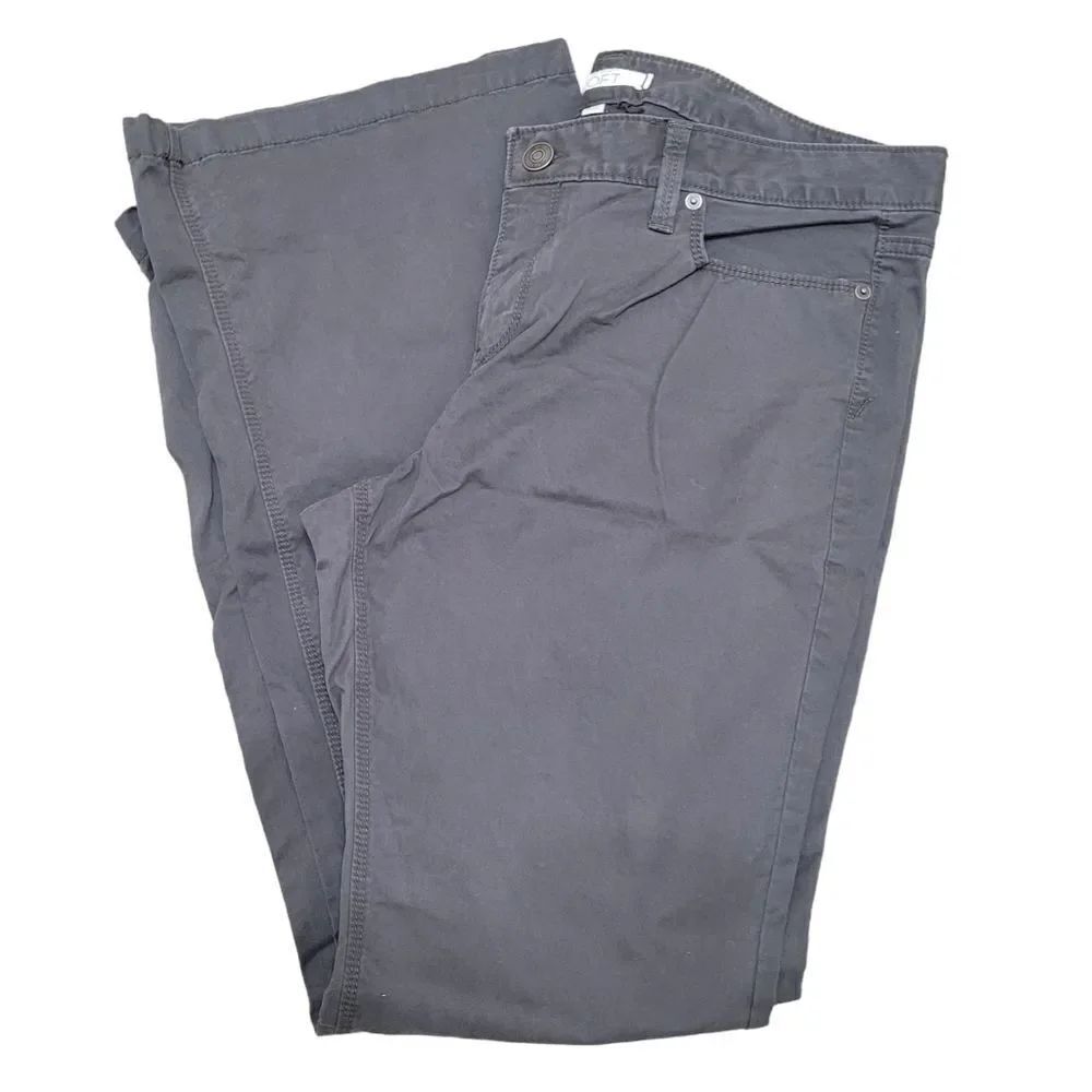 Loft grey bootcut slacks - Picture 1 of 5